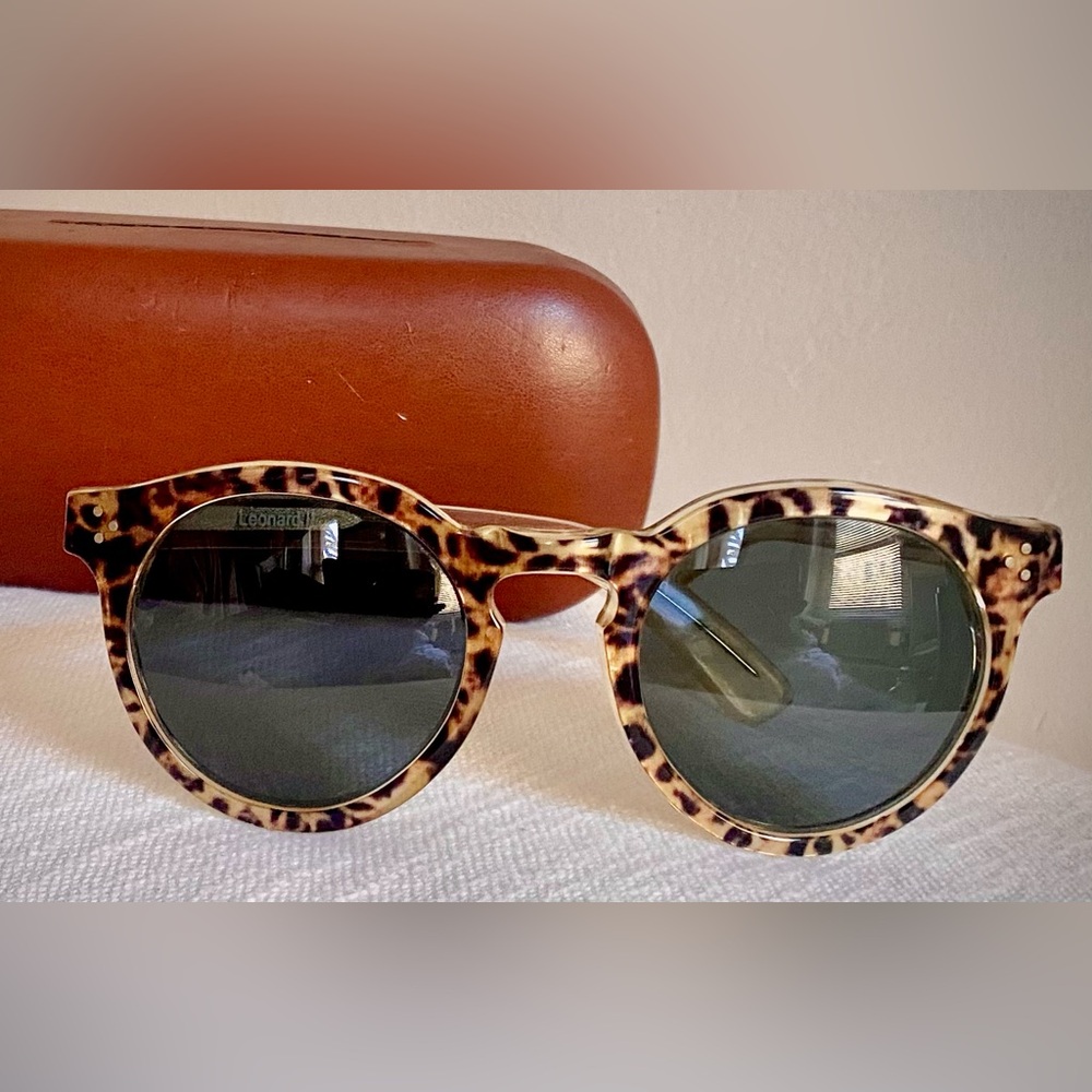 Illesteva  Leonard ll Leopard Print Sunglasses